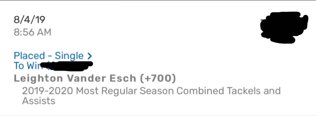bad_analysis's tweet image. NFL Player Futures:

D. Freeman O850 RYD (-120) 1U
B. Mayfield O4260 PYD (-130) 1U
Vander Esch Most Tackles (+300) .25U