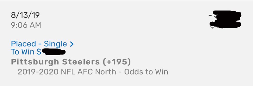 bad_analysis's tweet image. NFL Futures:

To win division:

Texans (+285) 3U
Steelers (+195) 1U
Cowboys (+140) 1U 
Patriots/Rams (-115) 1U 

Dolphins Worst Record (+300) 0.5U
