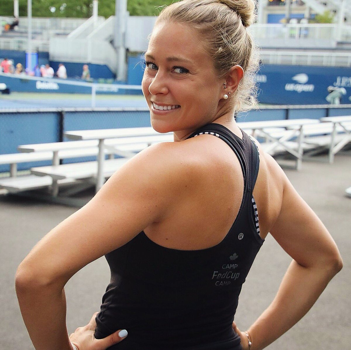 That US Open feeling 😁 Thank you <a href="/tennislifenews/">Tennis.Life</a> for the picture #grandslam #tennis #newyork