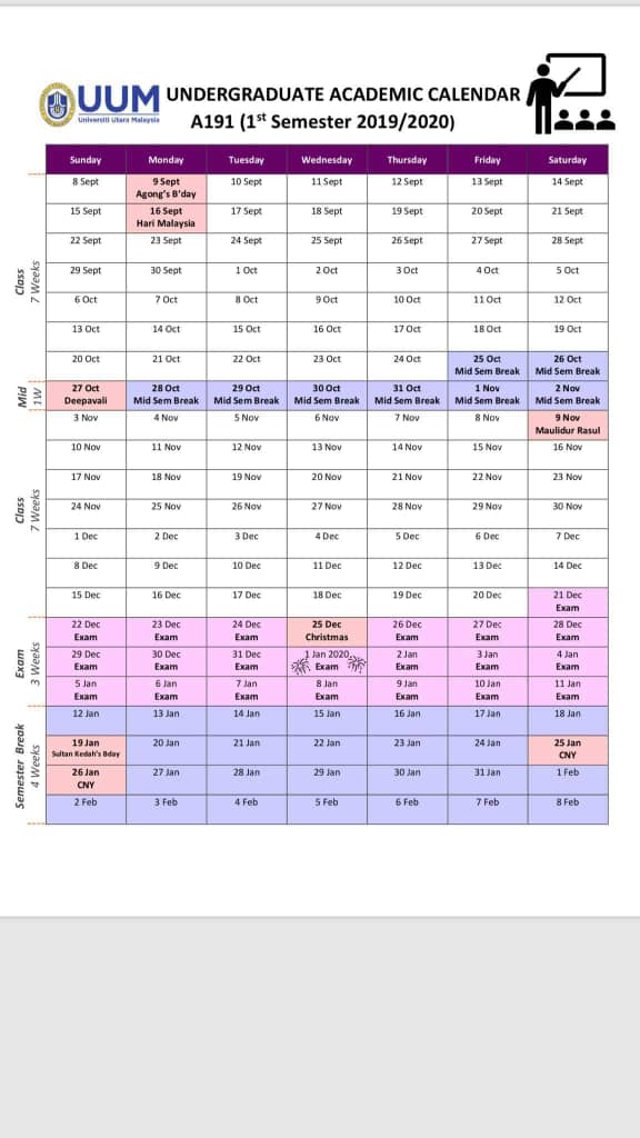 YABYO1's tweet photo. 📌 KALENDER AKADEMIK SESI 2019/2020 📌 https://t.co/gmDONCqq1D