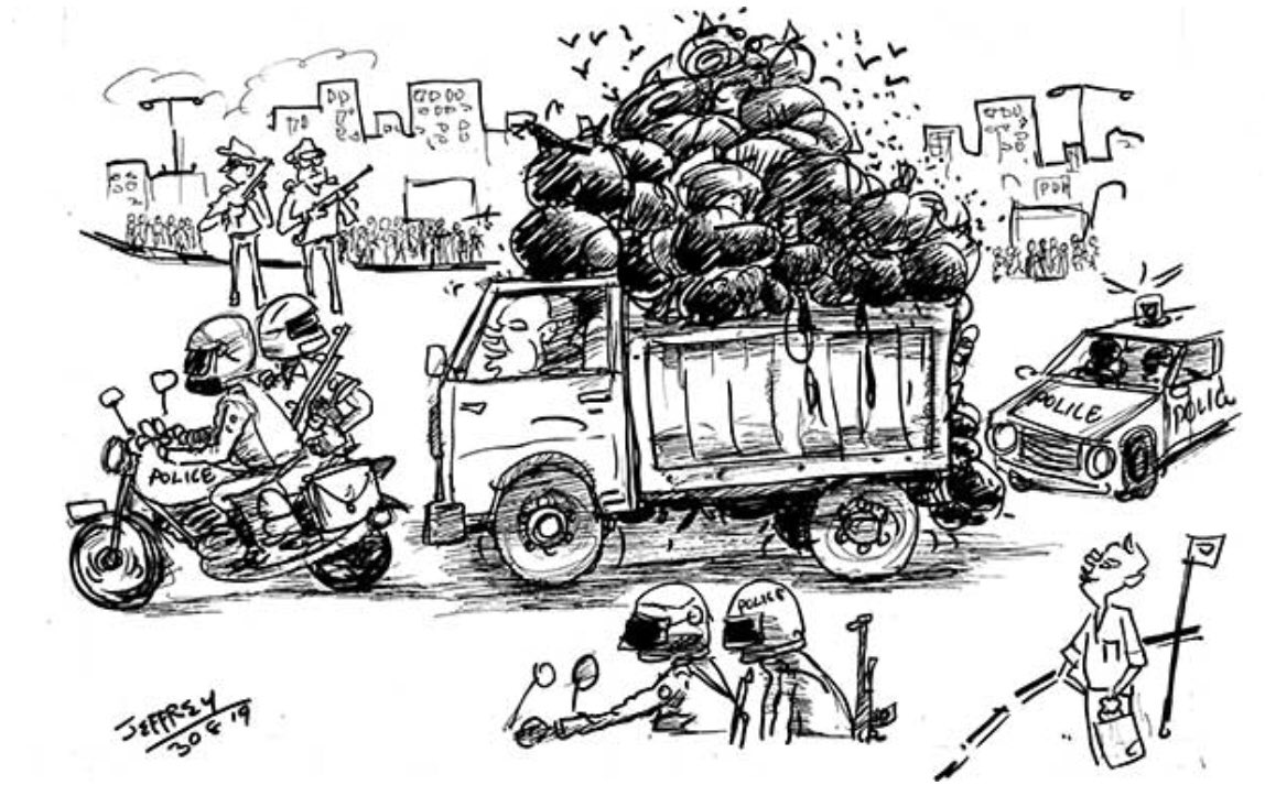 cartoonlka's tweet photo. Island cartoon by Jeffrey
#lka #SriLanka #CleanPuttalam #Aruvakkadu https://t.co/tgdbr9w0O2