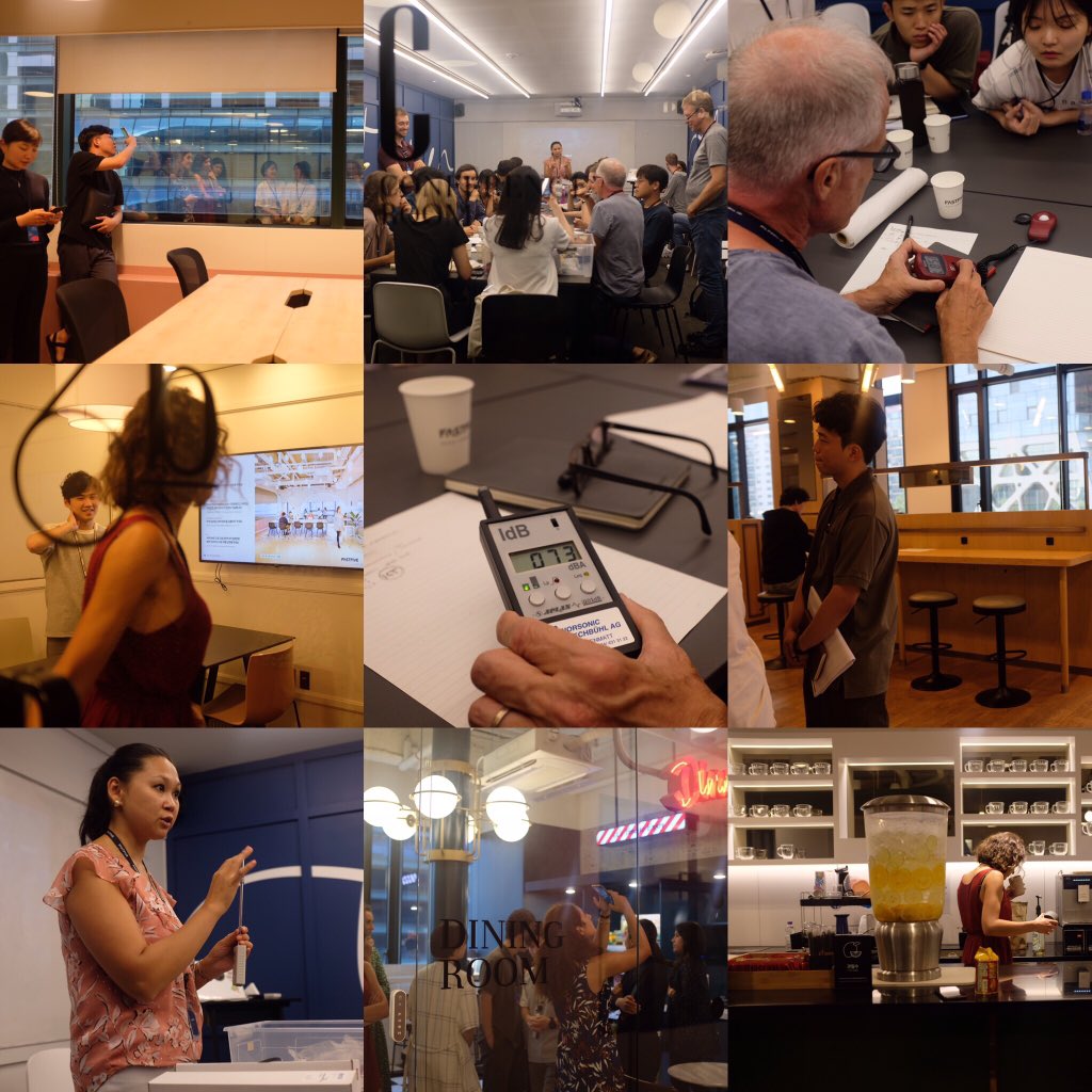 smartlivinglab's tweet photo. INDOOR ENVIRONMENTAL QUALITY | After measuring indoor environmental quality at Fast Five coworking space, #ARCHEST students will present their recommandations for a better comfort in the building this Friday at the Swiss embassy in Seoul. #IEQ https://t.co/Us3jUNmmOu