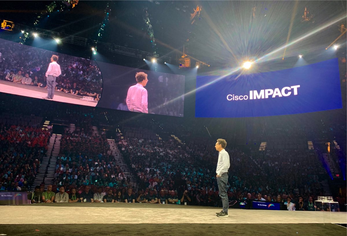 Although, I can’t get over the idea of NOT playing basketball...thank you <a href="/Gladwell/">Malcolm Gladwell</a> for speaking at #CiscoIMPACT! Your message was amazing. To be successful, we need to strengthen the weakest links - in business and in the world.  <a href="/Cisco/">Cisco</a>