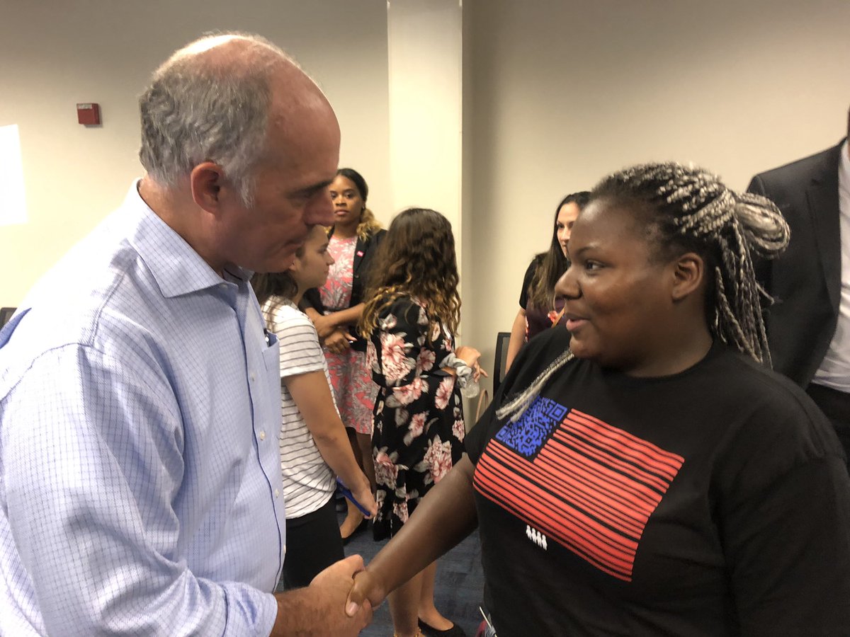 March4Philly's tweet photo. Today one of our students, Anissa, joined Bucks County Students Demand Action for a discussion with Senator Bob Casey and Attorney General Josh Shapiro about gun violence prevention. We are so proud of you Anissa! Shoutout to our State Director Max for joining her at this event! https://t.co/aFGU3PUYVF