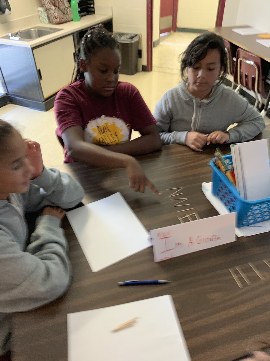 MrJoshCarlson's tweet photo. Logic puzzles with toothpicks, followed by some critical thinking paper folding! #room159 #youcubed #epicclass https://t.co/L4wuuifOqR