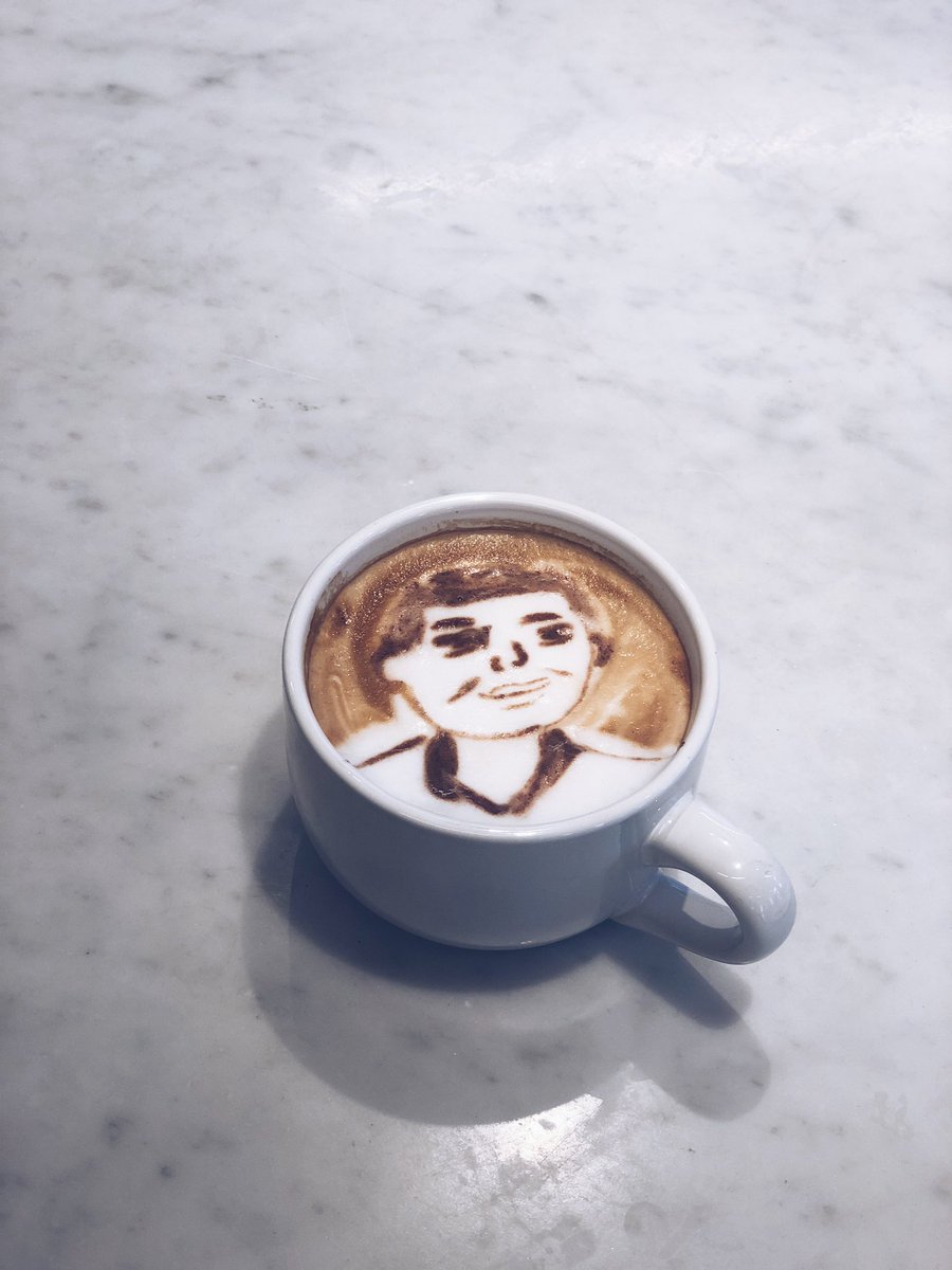ShuangEsther's tweet photo. Sometimes @braveenk challenges you to pour @amirjaffari into a latte. Sometimes you get really prideful and turns these challenges into @lattechallenge https://t.co/fxP9lOWqHE