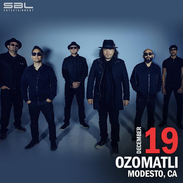 Performing at the State Theatre of Modesto is Ozomatli with special guest La Misa Negra! Ticket link in bio.

#GoodMusic #LiveShow #LatinRock #Pop #Funk #Chango #SaturdayNight #America #ComoVes #AquiNoSera #VisitModesto #Love #California