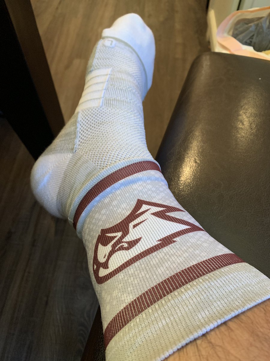dalevankeuren's tweet photo. I didn’t take enough pictures this week with the staff of @WestoshaCHS back. I was too busy listening, learning, and engaging with this fantastic staff. So...I leave you with a picture of my new socks. #proudprincipal #weAREwestosha #cantwaitfortuesday https://t.co/fPANmXbwMD