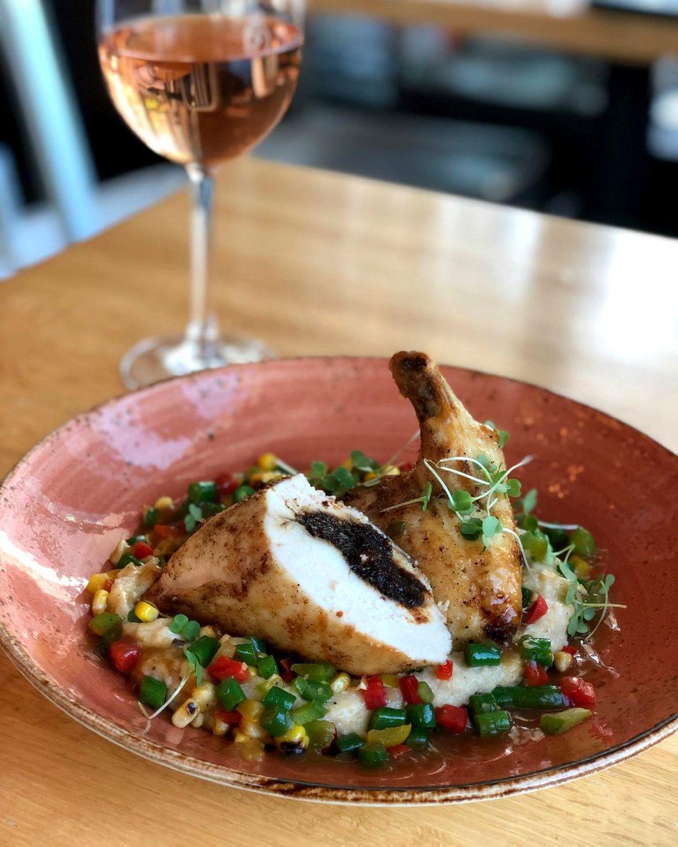 #DineOutBoston is nearing a close! Dine with us today or tomorrow to try specials like the fig-stuffed Statler chicken, served with succotash and cheesy grits with pasilla peppers. Full menu: bit.ly/gatherdineout19