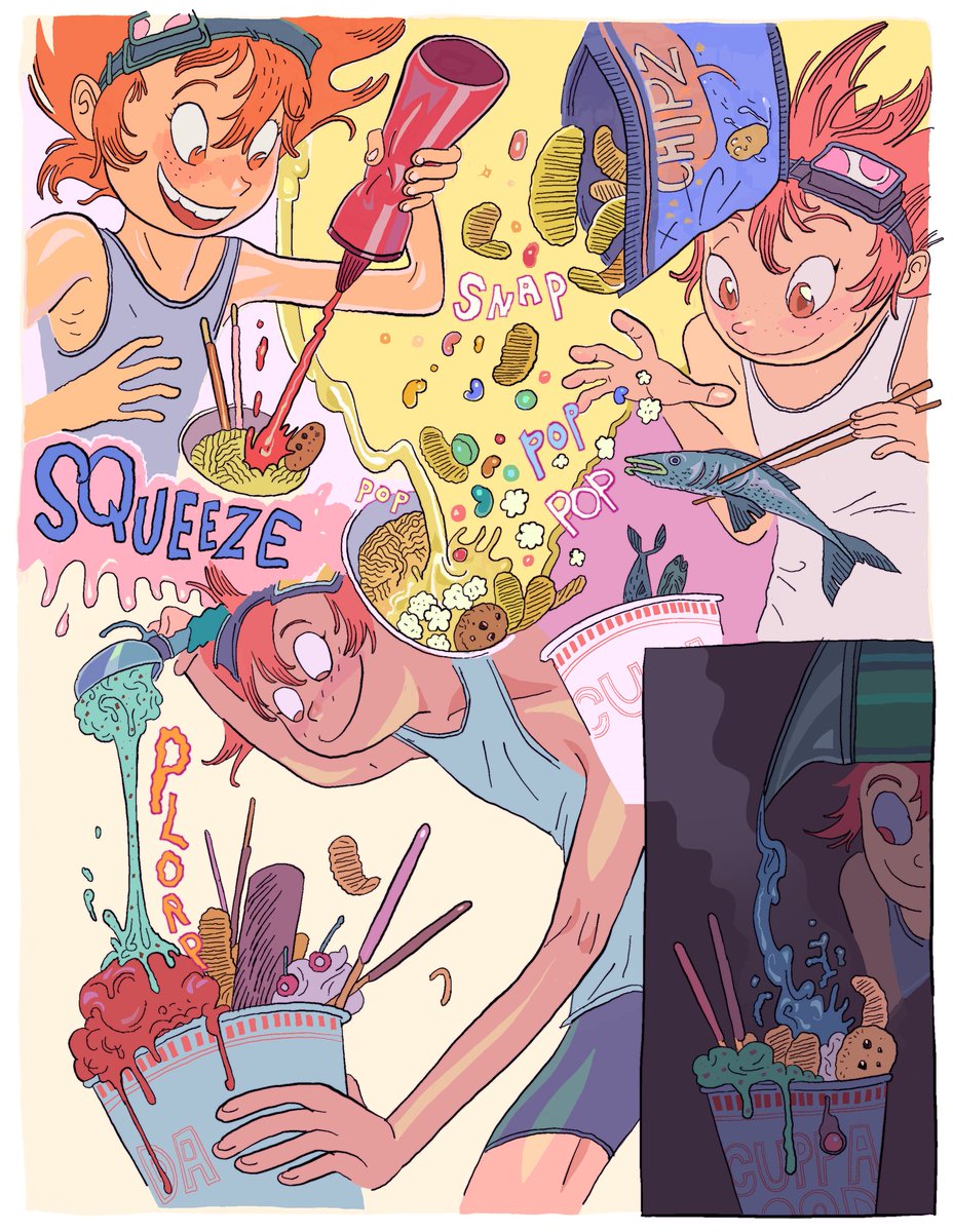 Repost! ? here's a short comic I made for @Short_Box `s cowboy bebop anthology! ?? full book here! https://t.co/wNlpSfvMi9