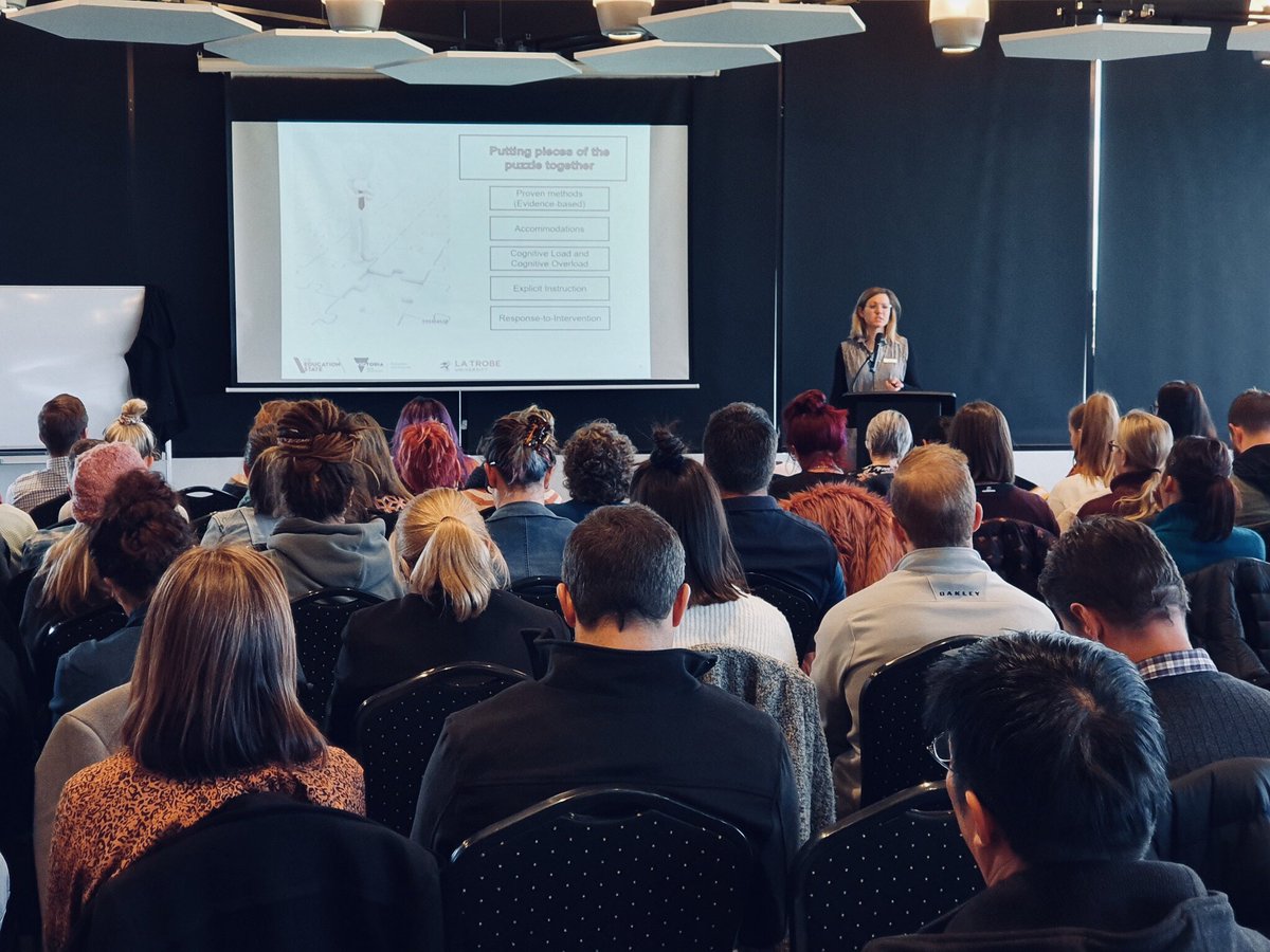 All the best, Ballarat. After 4 workshops on language, literacy &amp; learning best practice in <1 year reaching ~300 staff it’s time to show us what you’ve got. You have SEILs, EILs, SLP &amp; Ed Psych frothing to help you with implementation. 📊📈