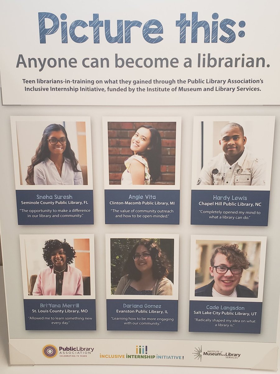 james3neal's tweet photo. #IMLSgrant #NatBookFest @ALA_PLA #plinterns19 https://t.co/5JNpAyW5Gf https://t.co/GuaYr7rXBt