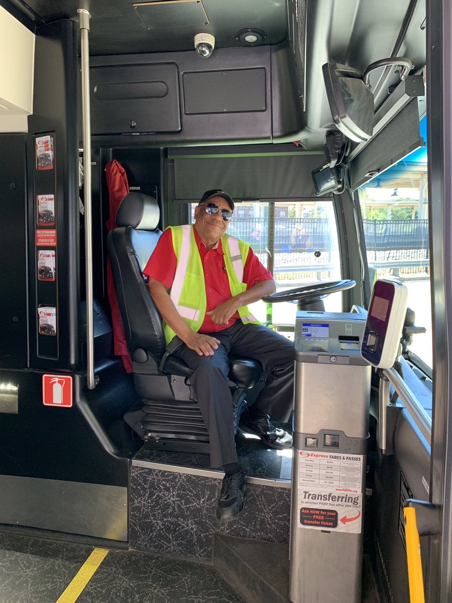 PARTNC's tweet photo. Our drivers are the best! Especially Howard on Route 2 Greensboro Express. Come ride with us sometime! π ππΌ #greensboro #itakepart #busdriver @nationalexpress https://t.co/qdIQRVp56W