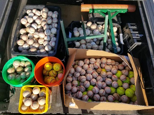 We just picked up a HUGE LOAD of balls from <a href="/ImpactSportsGB/">Impact Sports Academy</a> ! Hundreds and hundreds of baseballs, 78 softballs, and other training items. We are so grateful for ISA's generosity in collecting equipment for Angels at Bat!

ASANTE SANA