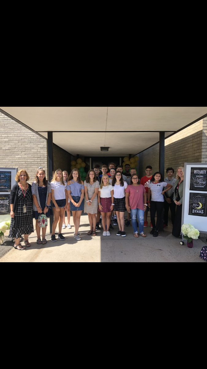 CooperHistory8's tweet photo. More Team 8A Directed Studies showing off their opening day smiles - Beaupre, Begen, &amp; Garncarz https://t.co/qFCqojBpK7