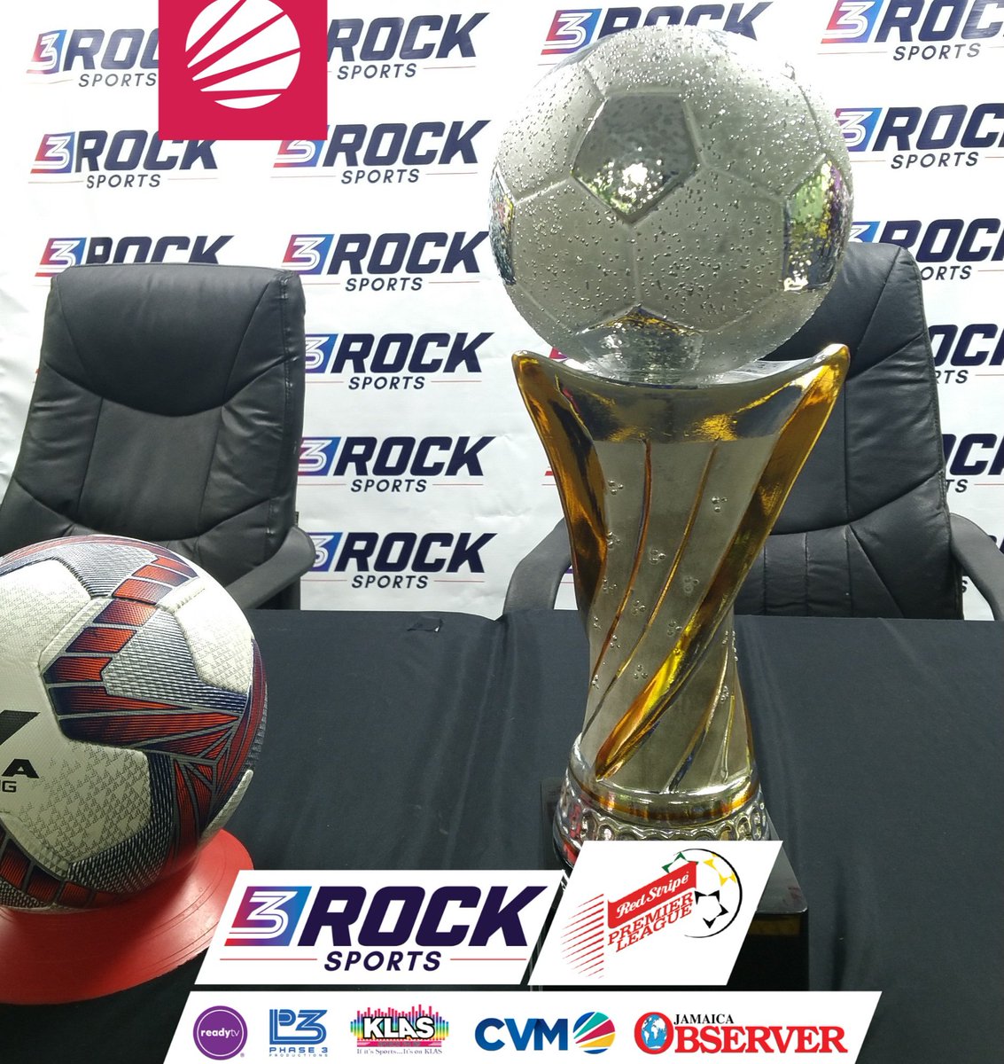 CVMTV's tweet photo. Pssssstt!!! 
Are you ready for this SUNDAY? 
#redstripepremierleague 
#3Rock
#football
#Games https://t.co/HjIyAnlUJv