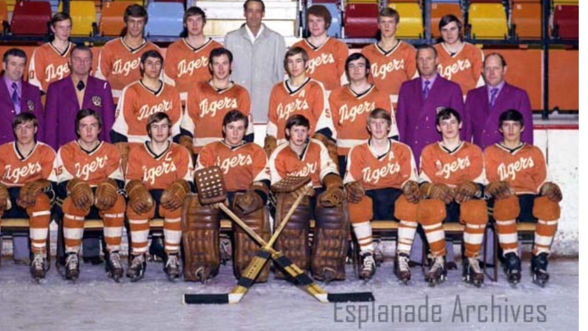 RyanChristie253's tweet photo. Good luck this weekend @LoganChristie12 at @tigershockey camp! Proud of you! Enjoy the moment! Special weekend for me too. My dad played for the tigers during 70/71 and 71/72 seasons. #50yearsofTigers #ThrowbackThursday https://t.co/x0WTTeVtOq