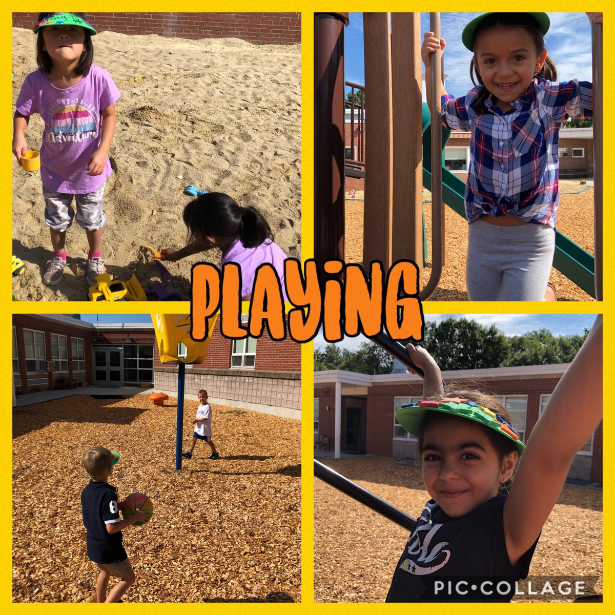 mrslbulldogs's tweet photo. Working is playing and playing is working!! Lots of fun and making new friends! @BlanchardMem @BlanchardMemAP #firstdayhooray https://t.co/D6QqUkTk4j