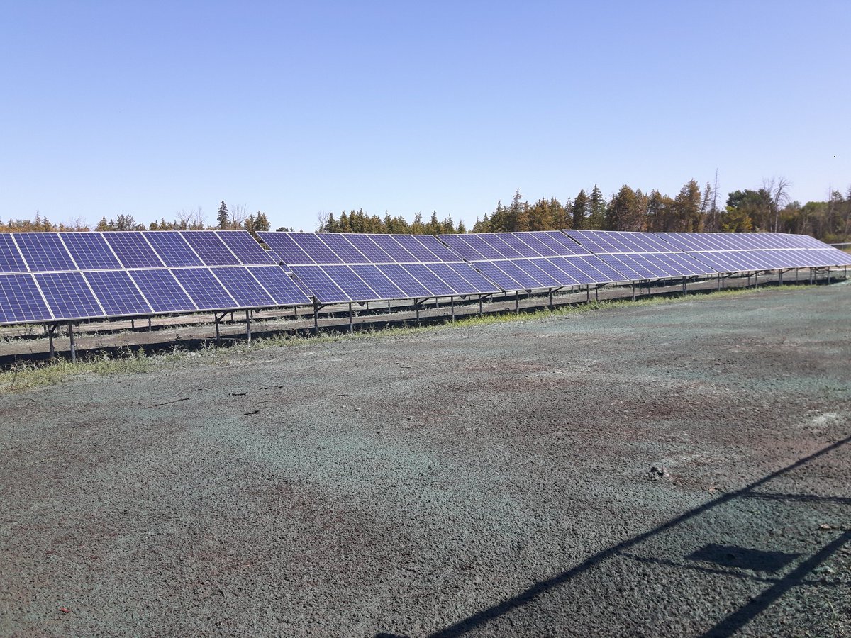 How many kw's are you putting back into the grid?