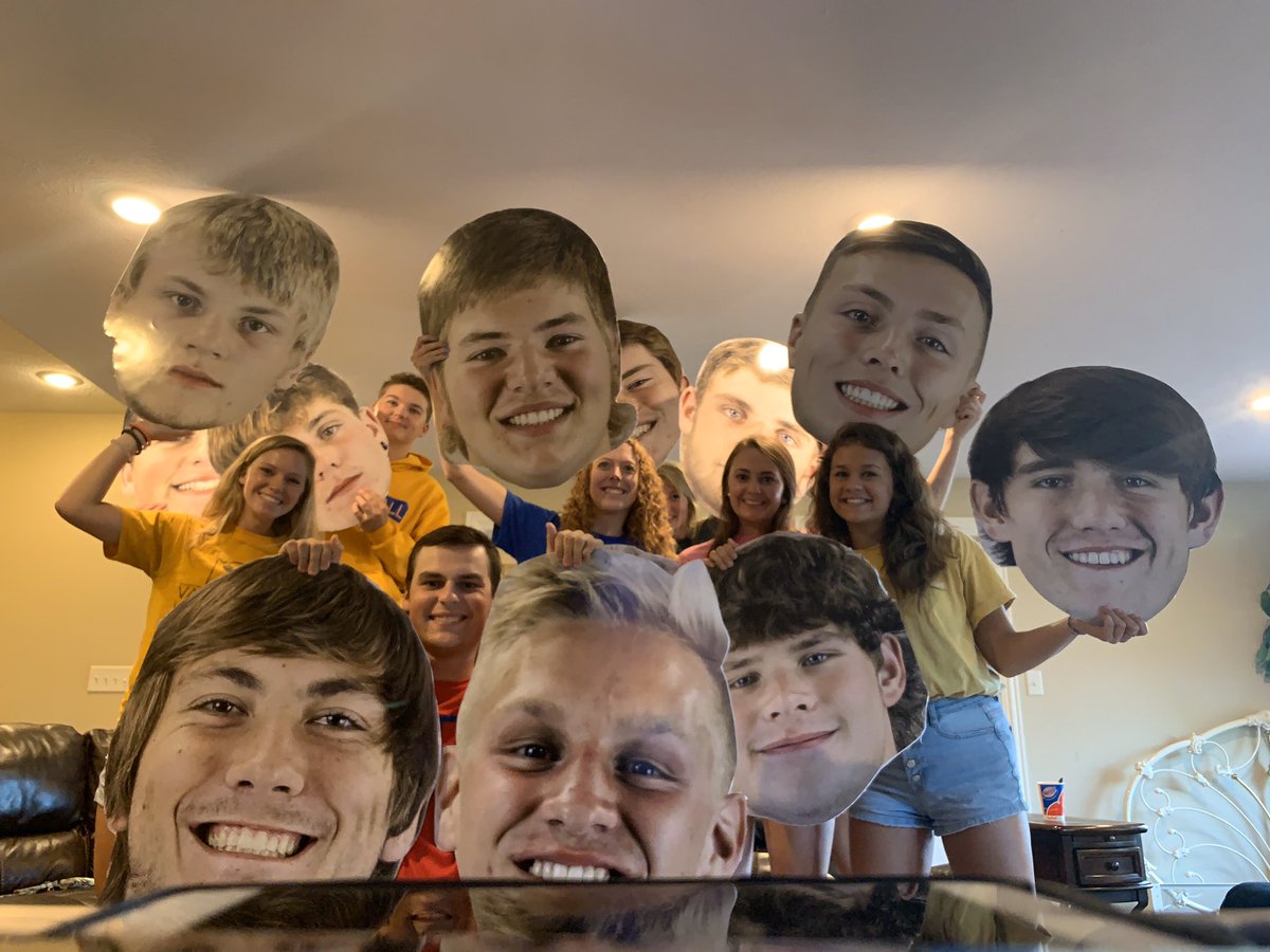 SHS_III's tweet photo. preppin’ for a winning season! #gojays #studentsection https://t.co/jgnjGvLJUp