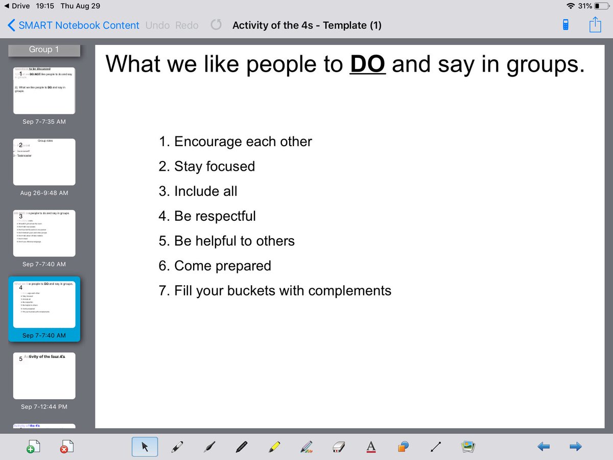 TMonark's tweet photo. Group norms of our math class, by our math class and for our math class! #Teach180 #MTBoS #WiltonWayCT https://t.co/Ltpiim8Wb4