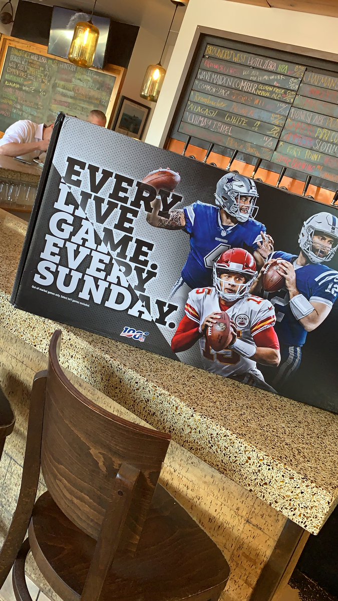 Yeah we got this too. #nflsundayticket