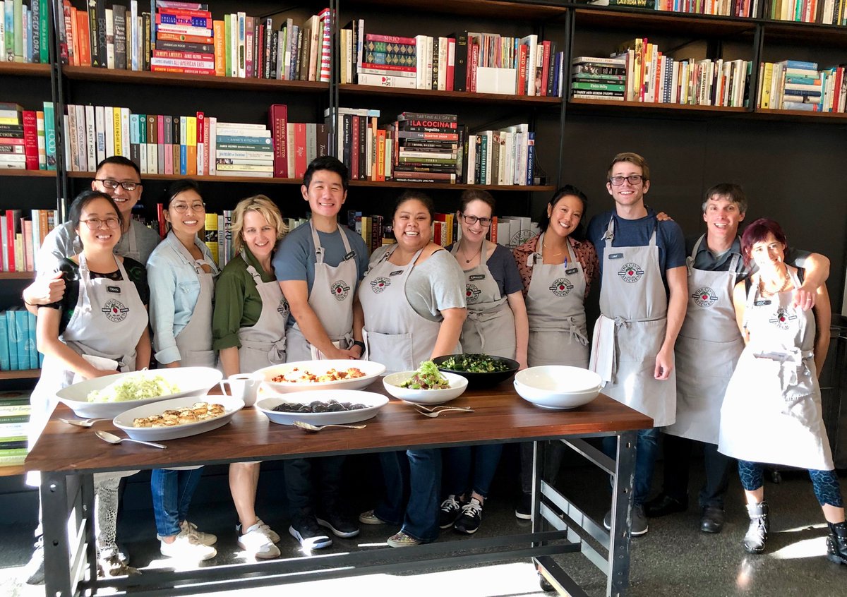 Scenes from our recent class with <a href="/JapanesePantry/">The Japanese Pantry</a>, in which Chef Greg shared some of his favorite homestyle summer recipes. We made delicious crispy pork tonkatsu, savory dashi-poached tomatoes with black sesame, and so much more! Thanks for cooking with us!