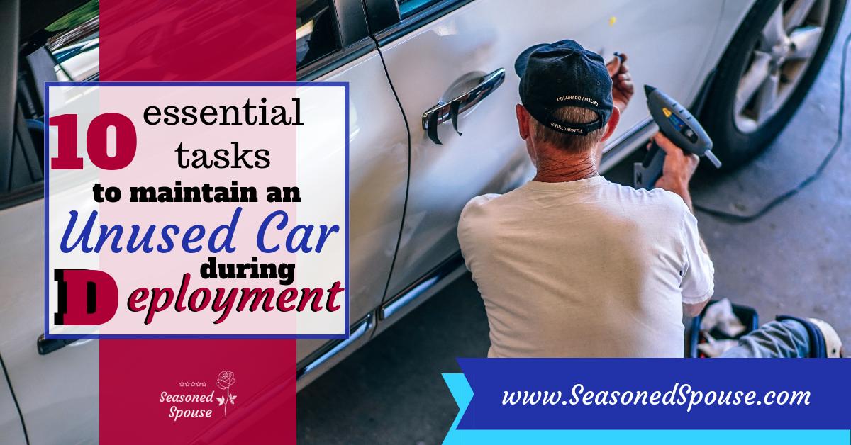 SeasonedSpouse's tweet photo. Did your service member leave their car parked in the driveway during deployment?
Here's how to avoid a dead battery and flat tires... because yeah, I've been there before, and made those mistakes too!
https://t.co/YyOYkubVGh

#ThisisDeployment #milso #milspouse #carmaintenance https://t.co/PSd6APUGP4