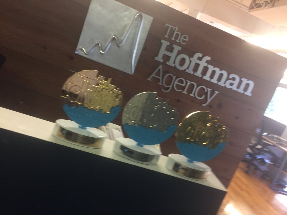 DailyBrew's tweet image. Winning hardware never gets old.

These beauties from @AMCP_Awards and its #dotCOMM competition

For digital work on a website (Fremont), Instagram (Lam Research) and LinkedIn (Cypress)