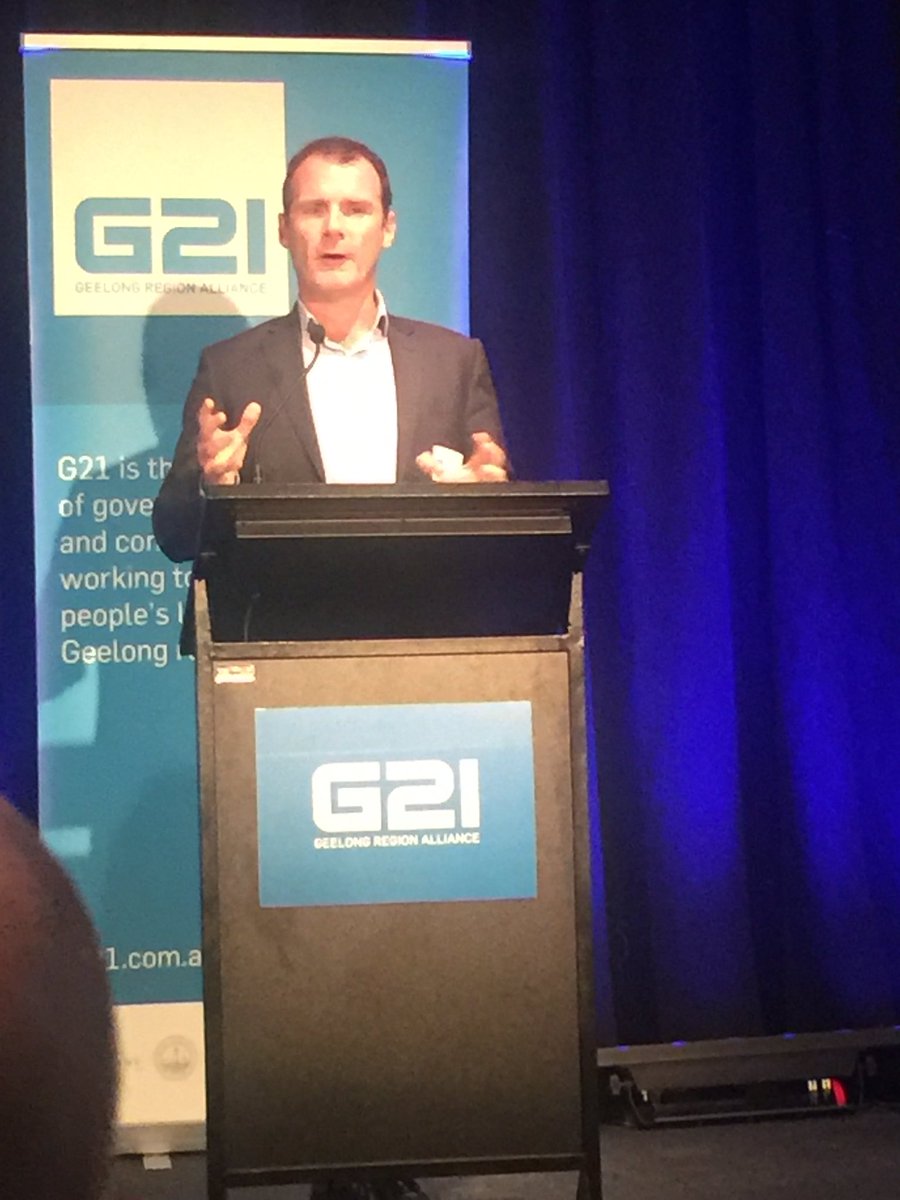 techforgeelong's tweet photo. A great day for regional prosperity and the Greater Geelong region. Congratulations to @G21elaine @billmithen and @G21_Geelong Team for today’s sold out Stakeholder Forum #G21Forum Many great sessions ahead to advocate on major issues for regional prosperity #geelong https://t.co/iN0hDBnWKt