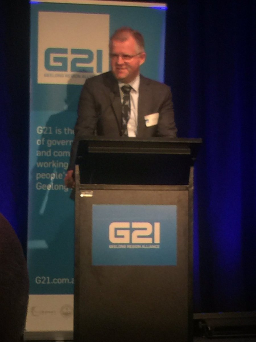 GeelongBizClub's tweet photo. @IainMartinVC new VC @Deakin and @GeelongBizClub September 9 Guest Speaker - presenting about Deakin’s role in regional prosperity in the G21 region at @G21_Geelong #G21Forum. #geelong Well done @G21elaine and Team. An outstanding achievement today. https://t.co/UpAlbkSh42
