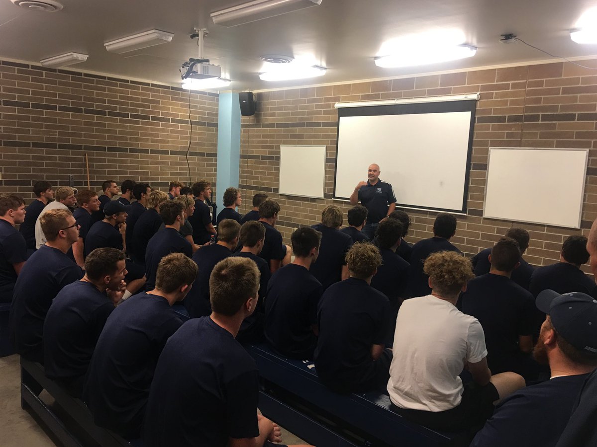 CoachTwiddy's tweet photo. Thank you Ben Biery for speaking with the boys tonight. Great message! Thank you to the TD Club for providing our team meal. 

#TheChase #Team96 https://t.co/EzXanNrjR7