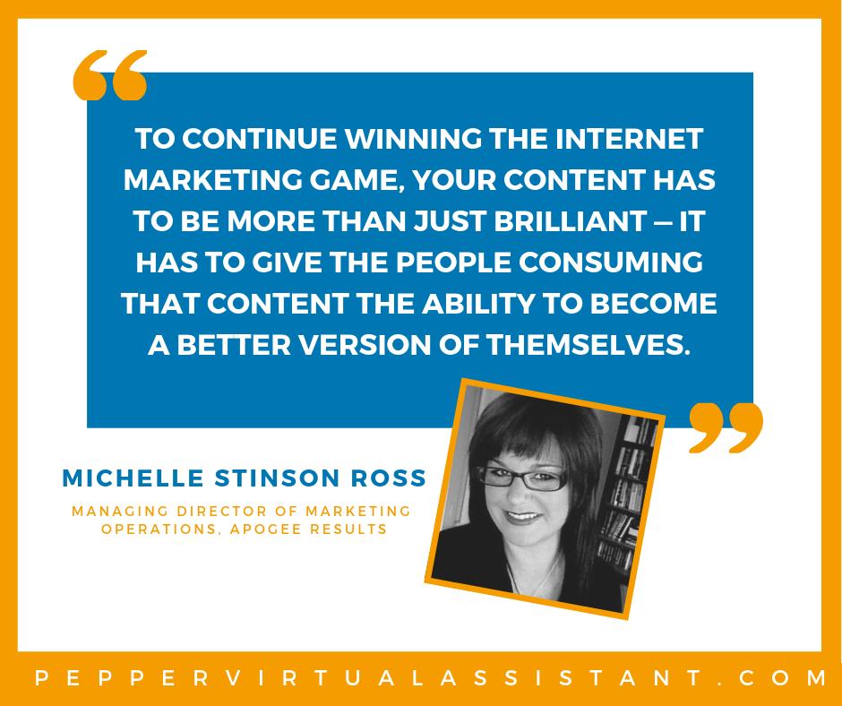 pepperva's tweet photo. Relevant and interesting content is one of the keys to your marketing success!

#MichelleStinsonRoss #businessquotes #digitalmarketing #pepperva https://t.co/71TzcrYIWv