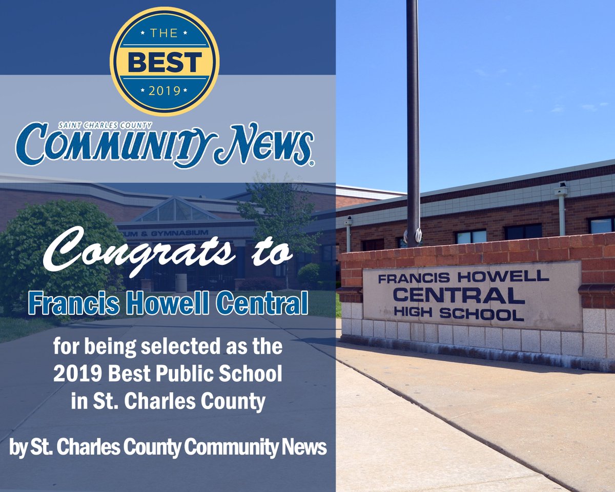 FrancisHowell's tweet photo. Congrats to Francis Howell Central for being named the Best Public School in St. Charles County by the @mycnews! See the full list here: https://t.co/tkAWwKoYOs #FHSDPride #SpartanPride #SpartanNation #FHSDRocks https://t.co/ERr9uORyce