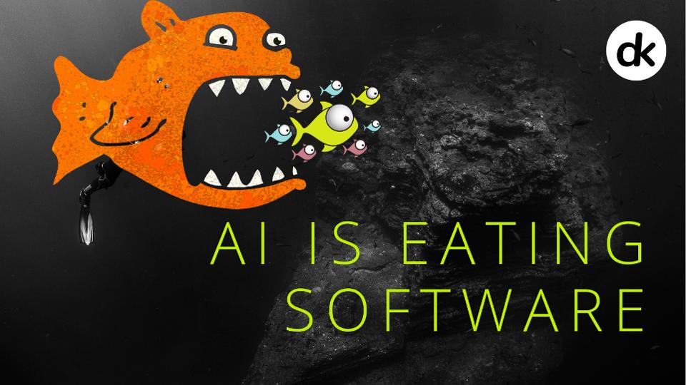SpirosMargaris's tweet photo. Software Ate The World, 

Now #AI Is Eating Software 

https://t.co/XXrtOcvRqx #fintech #ArtificialIntelligence #MachineLearning #DeepLearning @tarrysingh @CogWorldHub @Ronald_vanLoon @HaroldSinnott @YuHelenYu @ipfconline1 @horstwilmes @Thomas_Harrer @KMcDSAP @diioannid @UrsBolt https://t.co/nVj6FJoM0z