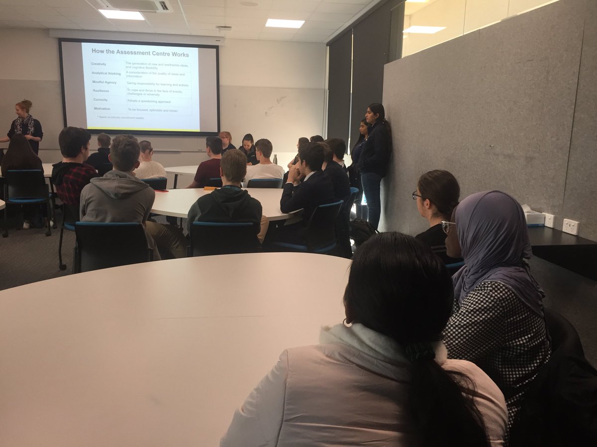 ⁦<a href="/asms_edu/">ASMS</a>⁩ students at the ⁦<a href="/Flinders/">Flinders University</a>⁩ University Assessment Centre day. How exciting!! ⁦<a href="/ASMS_Jayne/">Jayne Heath</a>⁩
