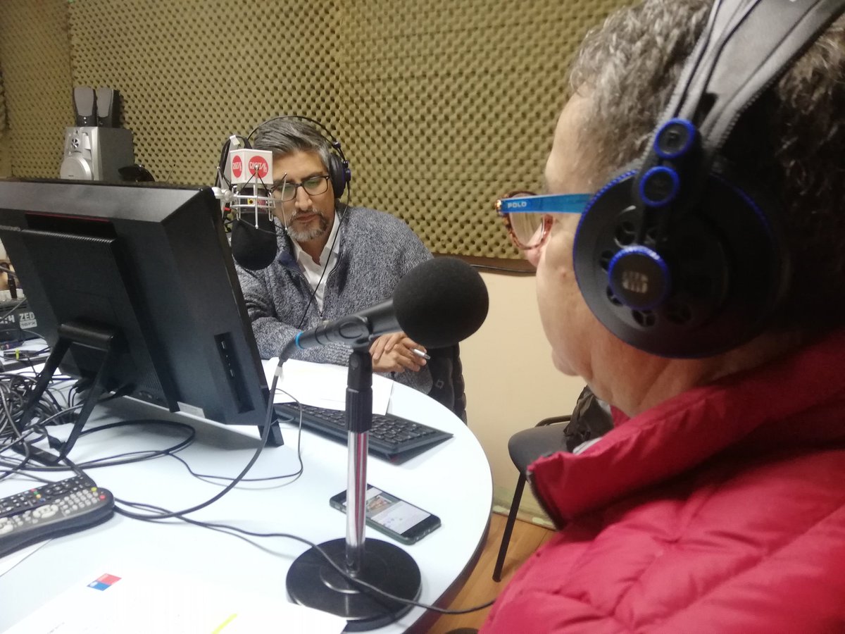 #AHORA DR <a href="/luisalbertogaet/">Luis Alberto Gaete</a> por radio <a href="/DigitalFmAntofa/">Digital Antofagasta</a> 97.1, en Norte Minero Radio, donde estaremos hablando sobre el Programa Beca Pymes en Línea de <a href="/Corfo/">Corfo</a> 💻 entre otras actividades regionales que tenemos para emprendedores, innovadores y empresarios 💪
#ChileEnMarcha🇨🇱
