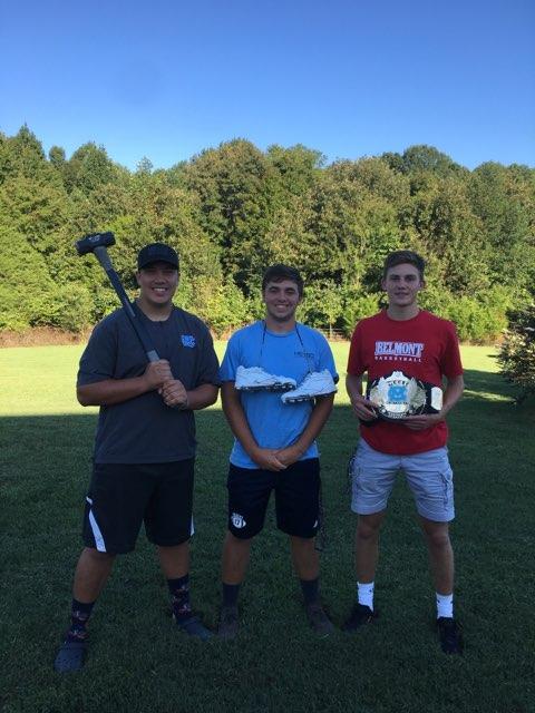 Congratulations to last weeks award winners (vs Cascade) Mason Pierce-Defense, Chase Bradford-Special Teams, Braden Cashion- Offense