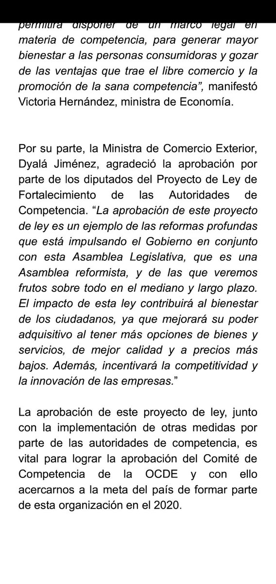 JuanDGut's tweet image. Aprobada la “Ley de Fortalecimiento de las Autoridades de Competencia de Costa Rica&quot;. ¡Pura vida! 👏🏼
