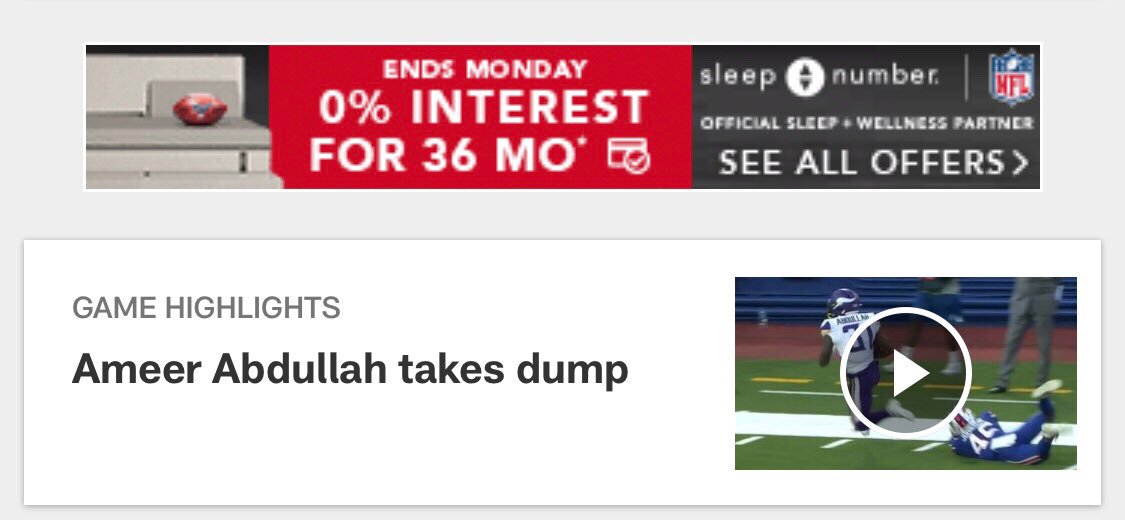 It’s amazing, the click bait titles they come up with <a href="/Ameerguapo/">Ameer Abdullah</a> <a href="/NFL/">NFL</a>