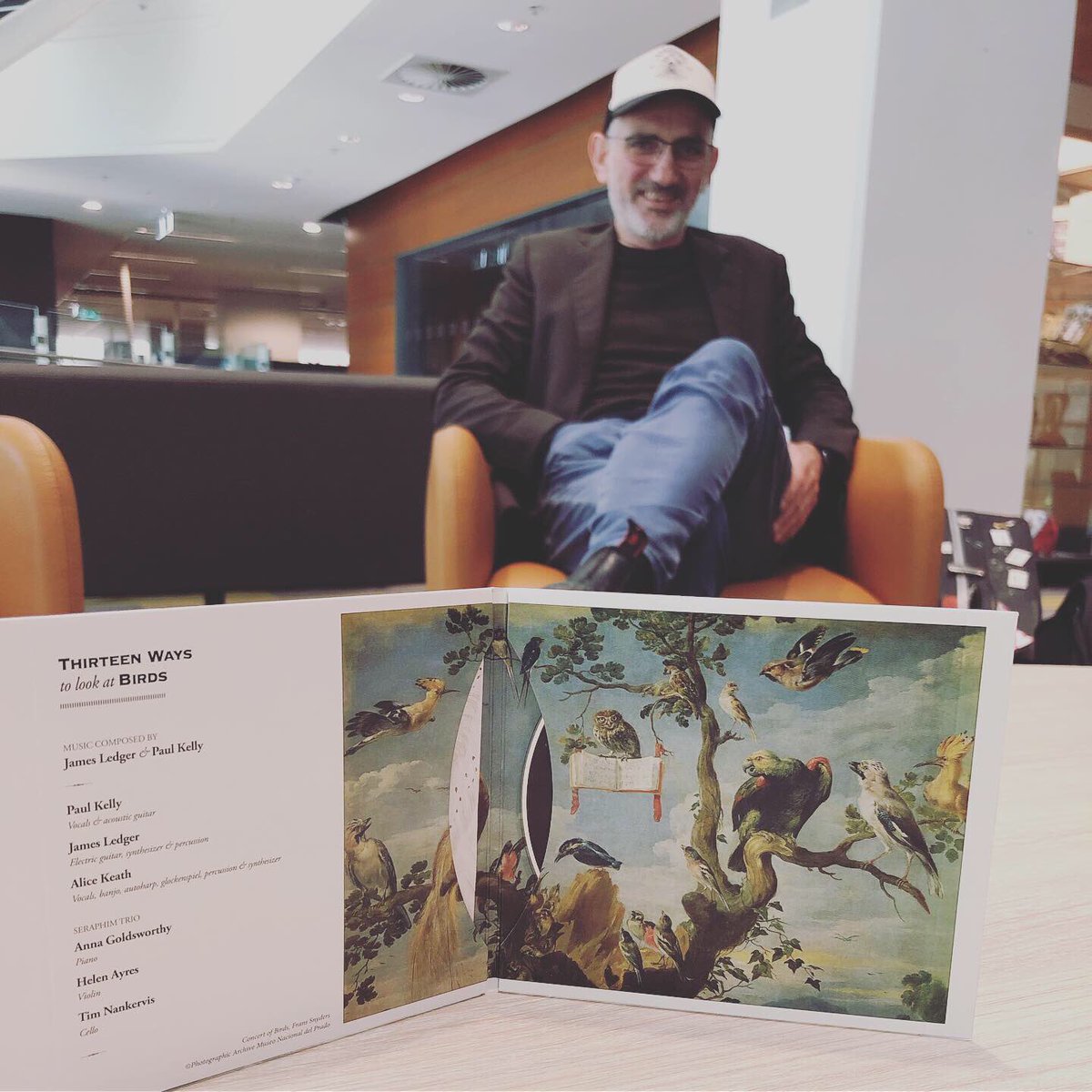 Have loved being part of <a href="/paulkelly/">Paul Kelly</a> and James Ledger’s flying world for “Thirteen Ways to Look at Birds” and the album’s out today ✨