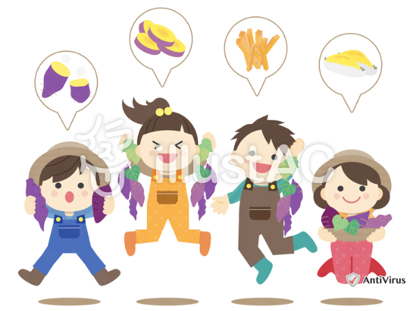ぷれこ Twitterissa イラストacに登録しました 芋掘りの子供のイラストです 秋 子供 芋掘りのイラスト 吹き出しありとなしで登録しています 宜しくお願いします 無料dlは 吹き出しあり T Co Nt46jek2l7 吹き出しなし T Co