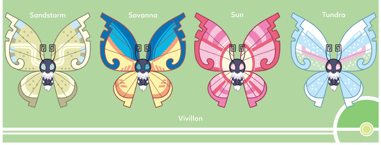Kalos Pokemon Redesigns / Twitter