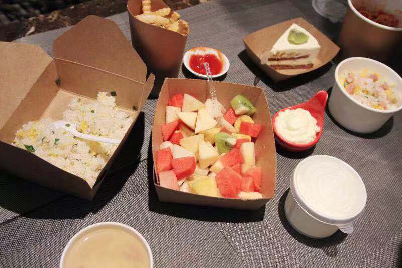 Dara_JING's tweet image. #takeoutbox #tray #soupcup #brunch enjoy every food😊