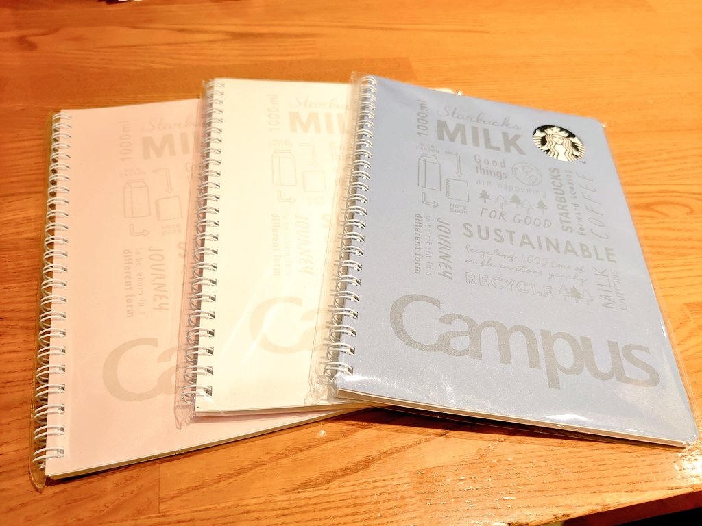 画像 もちろん買ったピンクとホワイトがかわいい スターバックス キャンパスリングノート I コクヨ T Co Raj0b4mtqh まとめダネ