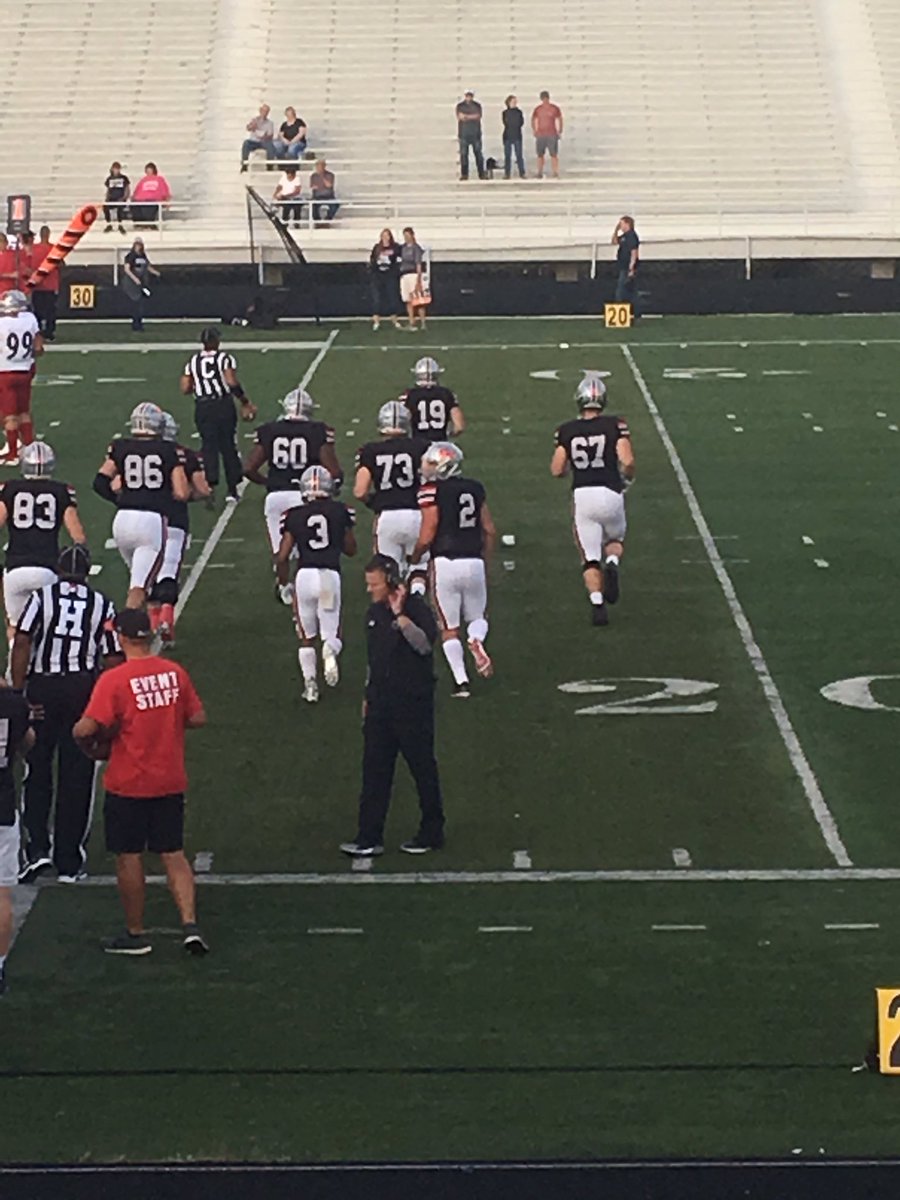 MichelleCBright's tweet photo. #calvinbright GREAT first half!! 17-0 GO #grandviewfootball https://t.co/FG5FYdjBzH