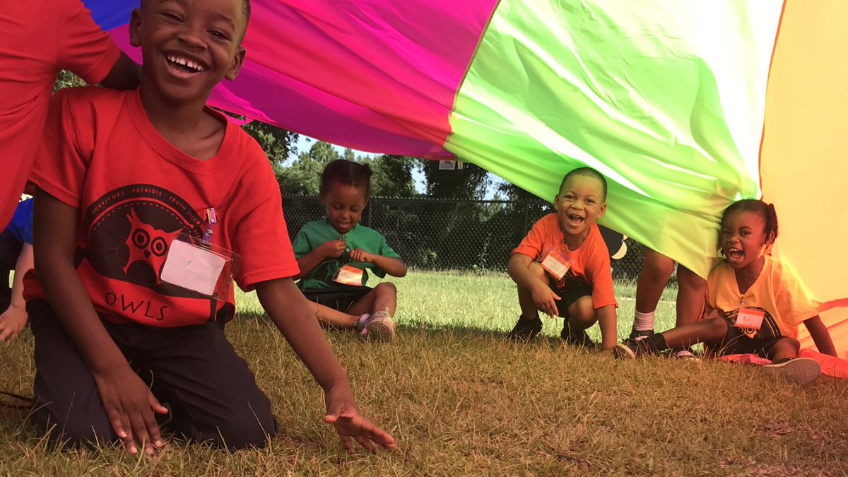 MsCook_PreK's tweet photo. Pure joy because we played friendship games with our parachute. 💗 We have the best friends! #ALLINatFonde @FondeElementary @empowermcpss https://t.co/pKCF0xan1q