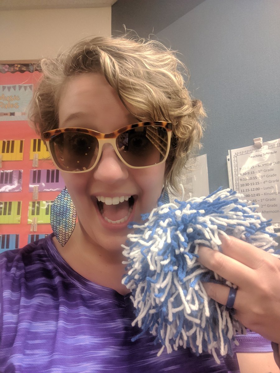 BeatsByBaz's tweet photo. Made this fun yarn pom pom with directions from @MakeMomentsMatt to use as the talking piece in my room! Hopefully this will help us to respect each other and build positive relationships amongst my students! https://t.co/1b0dcvKRTU