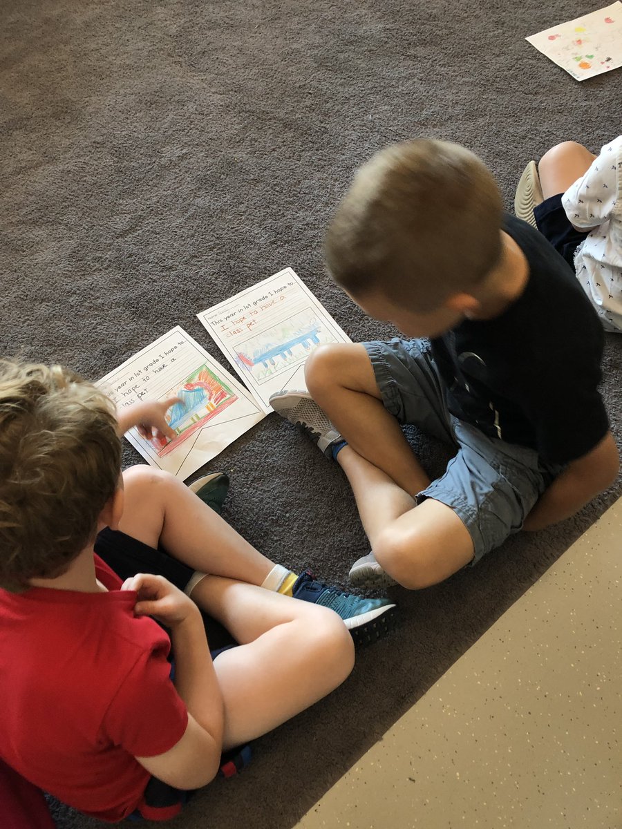 StewartWecker's tweet photo. Off to a great start with these fabulous first grade scholars ! Today we created our hopes and dreams for this school year and had fun sharing with each other ! ☺️ https://t.co/xNM2awnQoN