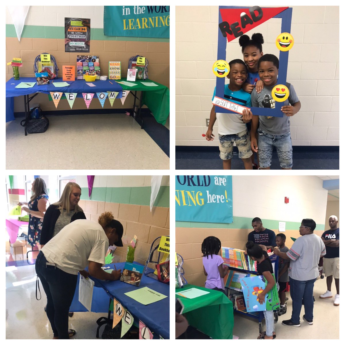 SUTTitle1's tweet photo. It was an evening of fun at Sutherland’s ‘Meet The Teacher’-family stem contest, backpack raffle, free books, the escape room, and a visit from our favorite Scottie dog, McDuff! It’s going to be a fabulous school year! #BackToSchool #getyourlearnon @sutscotties  @Din_CoSchools https://t.co/NX2a3yUkHL